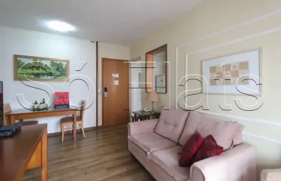 Flat mercure sp berrini disponível para venda com 54m², 02 dormitórios e 02 vagas de garagem