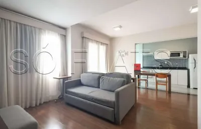Flat mercure sp berrini disponível para venda com 43m², 1 dormitório e 1 vaga de garagem