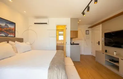 Residencial dsg itaim disponível para locação com 29m², 1 dormitório ao lado da av. santo amaro.