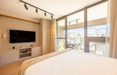 Residencial dsg itaim disponível para locação com 29m², 1 dormitório ao lado da av. santo amaro.