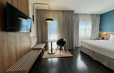 Flat innside são paulo itaim disponível para venda com 27m² e 01 vaga de garagem