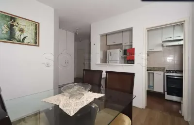 Apto ambassador, flat disponível para locação com 41m², 01 dormitório e 01 vaga de garagem.