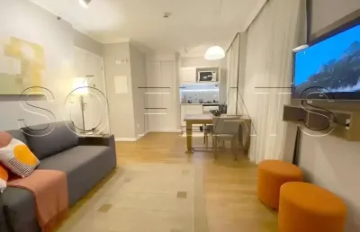 Flat quality bela cintra disponível para venda com 45m², 01 dorm e 01 vaga de garagem