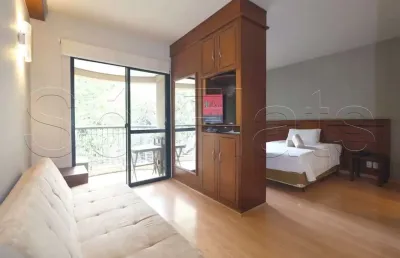 Clarion faria lima, studio disponível para locação com 40m², 1 dormitório e 1 vaga.
