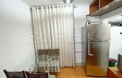 Flat são paulo suíte service disponível para venda com 34m² e 01 vaga de garagem