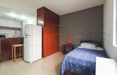 Flat no qi inteligence disponível para locação com 24m², 01 dorm e 01 vaga de garagem.