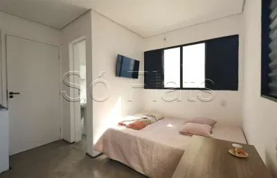 Studio alvorada, apto disponível para locação contendo 15m² e 1 dormitório na vila mariana.