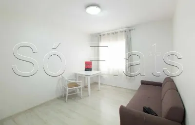Apto no mont hermon próximo ao metrô consolação, disponível para locação 41m², 1 dorm e 1 vaga.