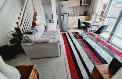 Estanconfor villa paulista, apartamento cobertura disponível para venda com 60m², 1 dorm e 2 vagas