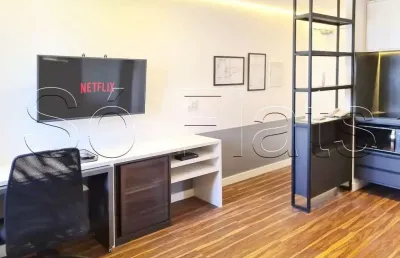 Flat wyndham são paulo paulista disponível para venda com 27m², 1 dormitório e 1 vaga de garagem