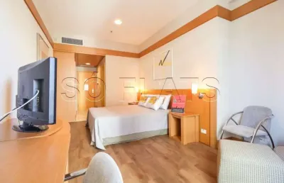 Flat disponível para locação próximo a av. general ataliba leonel, fácil acesso ao centro.