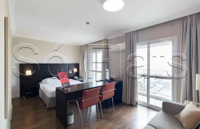 Flat transamérica perdizes towers disponível para venda com 29m² e 01 vaga de garagem
