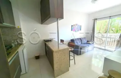 Apartamento mobiliado no morumbi disponível para locação prox. da av. hebe camargo.