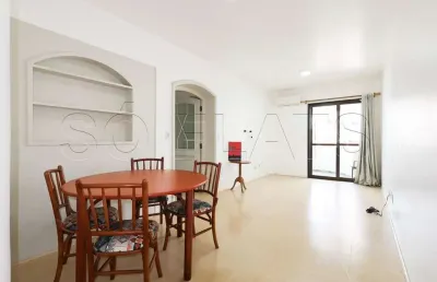 The first full, apto disponível para locação contendo 40m², 1 dormitório e 1 vaga de garagem.