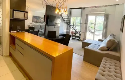 Res quality place, apto cobertura duplex disponível para venda com 117m², 2 dormitórios e 2 vagas