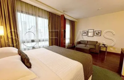 Flat estanplaza berrini, na av. luis c. berrini, prox a marg pinheiros e estação berrini da cptm