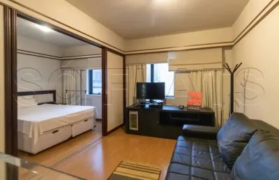 Flat the time disponível para venda com 31m², 01 dorm e 01 vaga