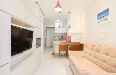 Flat no choice panamby, disponível para locação com 1 dorm e 1 vaga, próximo da ponte joão dias.