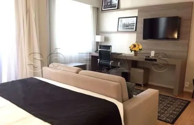 Flat staybridge, no itaim bibi, excelente localização e ótimo empreendimento para morar ou investir