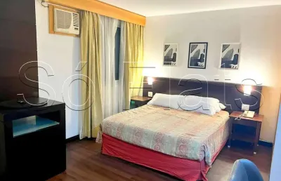 Flat mercure vila olimpia disponível para venda com 26m², 01 dormitório e 01 vaga