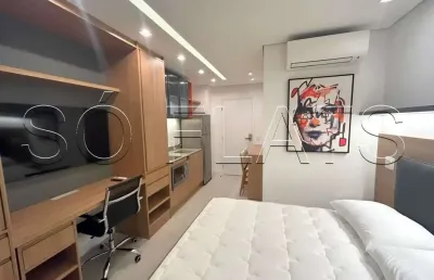 Residencial think home republica, flat disponível para locação contendo 23m² e 1 dormitório.