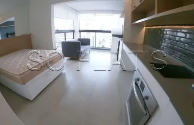 Residencial you jardim paulista, apto com 27m², 1 dormitório e 1 vaga, disponível para locação.