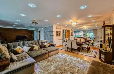 Apartamento alto padrão no brooklin com 04 dormitórios, 218m²