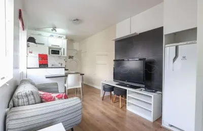 Flat saint gothard, disponível para venda com 28m², 1 dormitório e 1 vaga