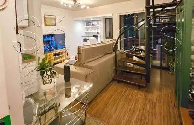 Prime boulevard, apartamento duplex cobertura para venda com 74m², 1 dormitório e 2 vagas