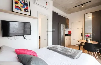 Studio on alvorada, studio disponível para locação com 21m², 1 dormitório e 1 vaga.