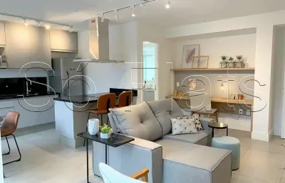 Studio oliveira dias, apto disponível para locação contendo 90m², 1 dormitório e 1 vaga.