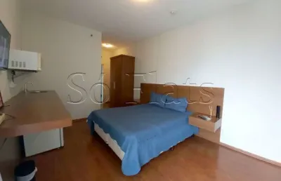 Flat no comfort ibirapuera contendo 26m², 1 dormitório e 1 vaga, disponível para locação