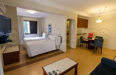 Flat central park, apartamento disponível para venda com 40m², 1 dormitório e 1 vaga