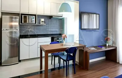 Flat mercure sp berrin, apartamento disponível para venda com 43m², 1 dormitório e 1 vaga de garagem