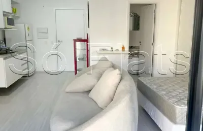 Residencial brasil, apto disponível para locação com 35m², 1 dormitório e 1 vaga.