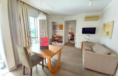 Apto no quality bela cintra 45m² 1 dormitório 1 vaga disponível para locação nos jardins.
