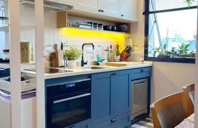 Flat innside higienópolis disponível para venda com 57m², 02 dorms e 01 vaga de garagem