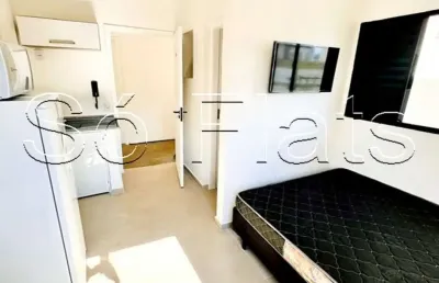 Studio alvorada, apto disponível para locação contendo 15m² e 1 dormitório na vila mariana.