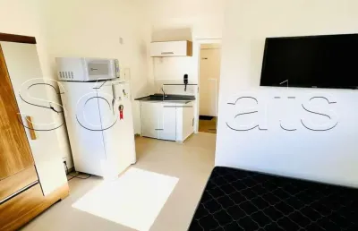 Studio alvorada, disponível para locação contendo 15m² e 1 dormitório na vila mariana.