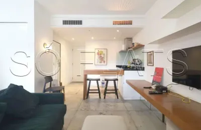 Flat le premier, disponível para venda com 49m², 1 dormitório e 1 vagada de garagem