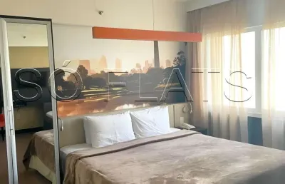 Flat disponível para locação na bela vista, prox ao hosp beneficência portuguesa e av. 23 de maio
