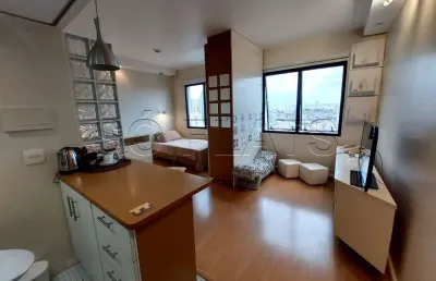 Apto no tryp tatuapé disponível para locação com 29m², 01 dormitório e 01 vaga de garagem.
