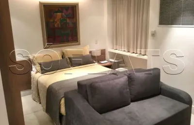 Flat transamérica international plaza disponível para venda com 45m², 02 dorms e 02 vagas de garagem