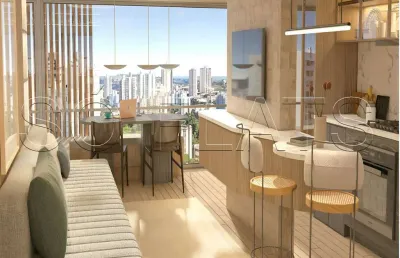 Residencial nik faria lima, apartamento com 61m², 2 dormitórios e 1 vaga de garagem