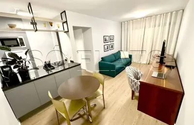 Flat disponível para locação bem localizado ficando próx da avenida paulista, masp e metrô trianon.