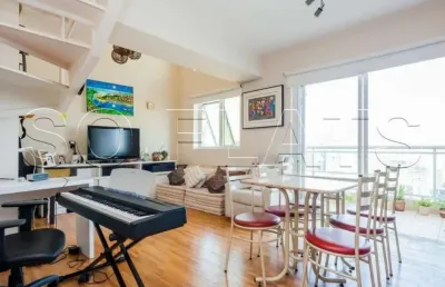 Ciragan, flat disponível para locação contendo 70m², 01 dormitório e 02 vagas de garagem.