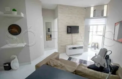 Flat stagium studio disponível para venda com 28m², 1 dormitório e 1 vaga de garagem