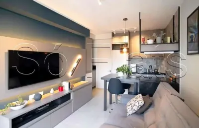 Residencial link home augusta, apartamento com 37m², 1 dormitório e 1 vaga de garagem