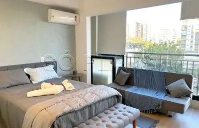 Studio is moema, apto disponível para locação com 25m² e 01 dormitório.
