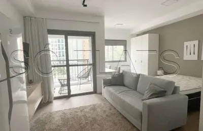 Residencial z ibirapuera, apartamento no modelo studio disponível para venda com 34m² e 1 dormitório